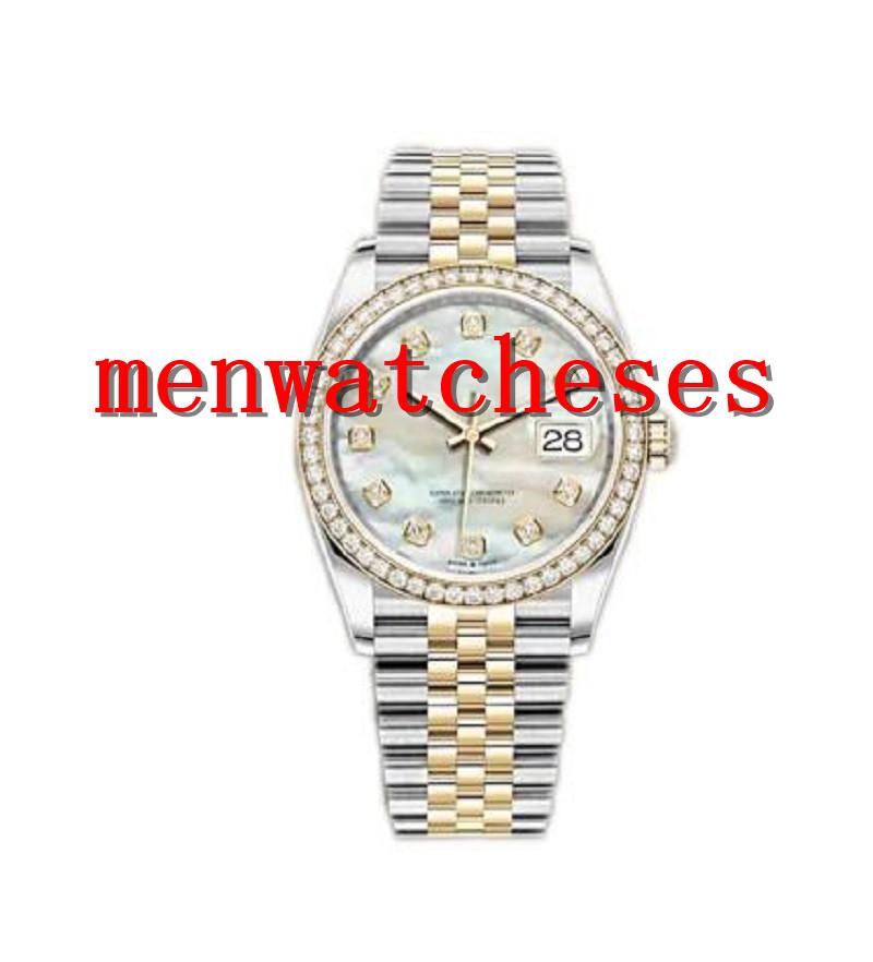 

U1 41mm 36mm Automatic Mechanical Mens Watches Bezel Stainless Steel Women Diamond Watch Lady Watchs Waterproof Luminous Wristwatches, Slivery;brown