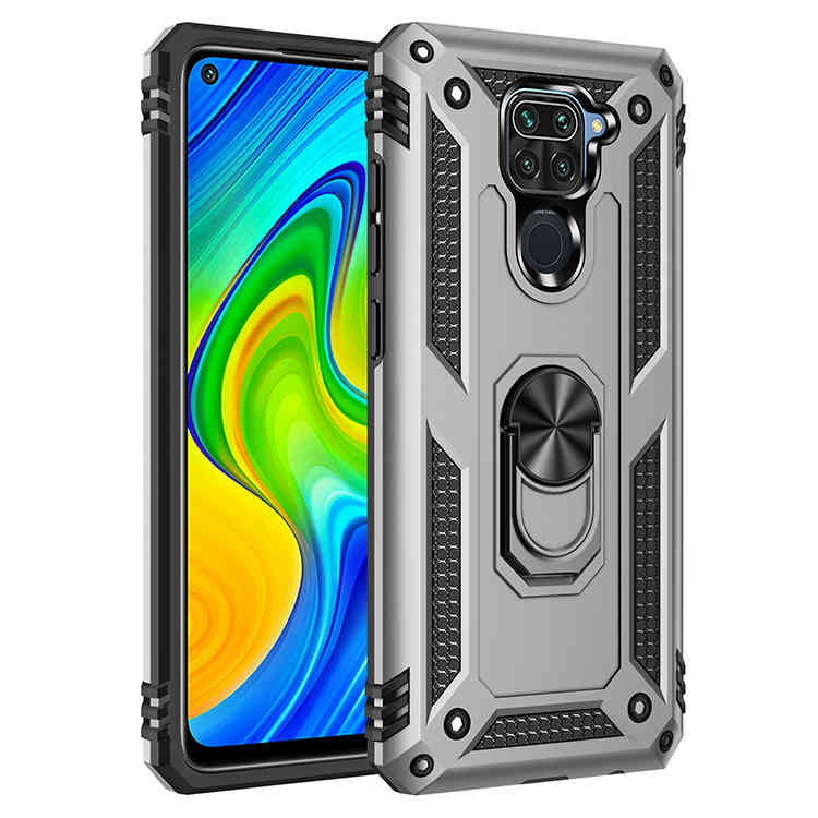 

Phone Case For Xiaomi Redmi Note 9S 9 Pro MAX Pocophone POCO X3 NFC PRO Shockproof Armor Hard Car Magnetic Finger Ring Cover