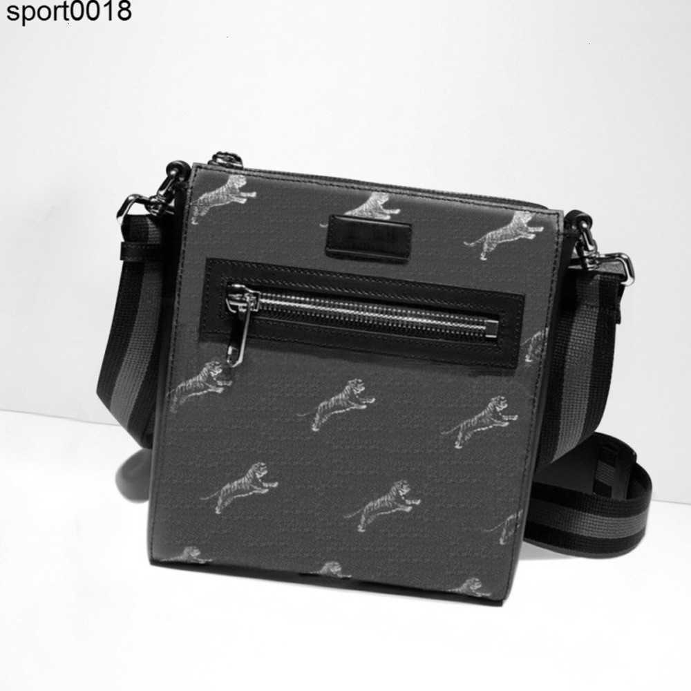 

Men briefcases bag Tote Boston s Fashion men Shoulder Messenger Bag Belt Backpack Mini L age Lifestyle, Black web tiger (21cm)