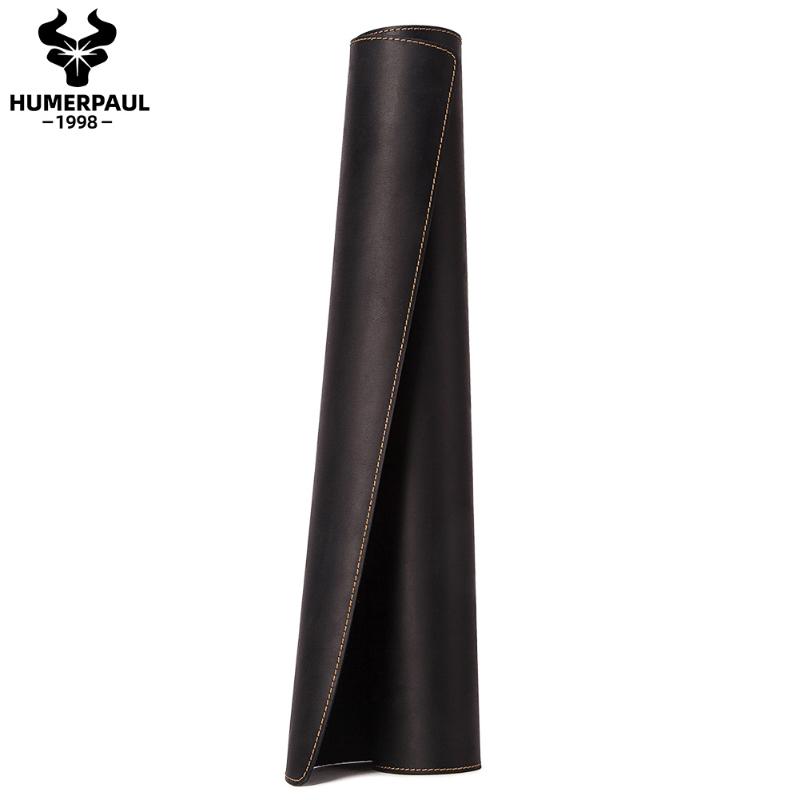 

Nubuck Leather Mouse Pad Large Size Anti-Slip Mousepad Waterproof Modern Gamer Desk Mat For Desktop PC Computer Laptop Bag Parts & Accessori, Black