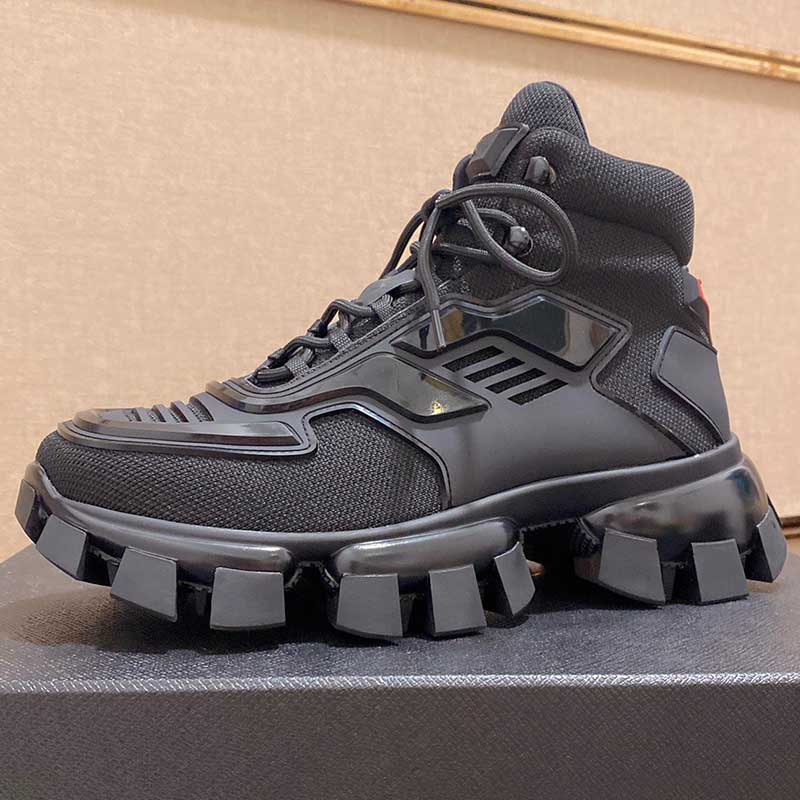 

2021 winter fashion casual shoes robot designer mens or womens sports shoe all black design sneakers warm and breathable stretch mesh TPU non-slip increased sole