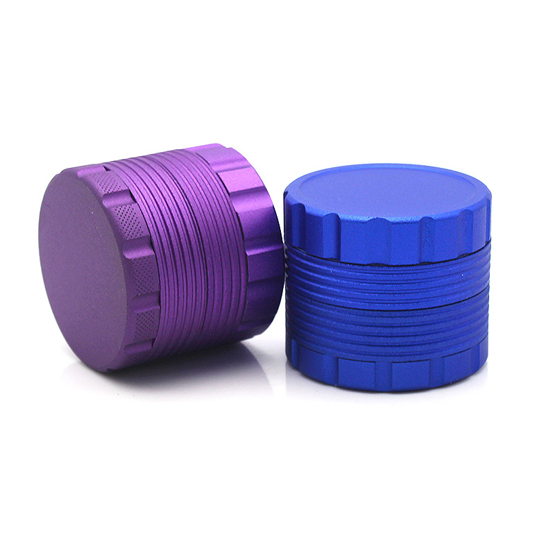 

Good quality easy mill dry herbal smoking tobacco grinders machine manual hand crusher smoker set with thread