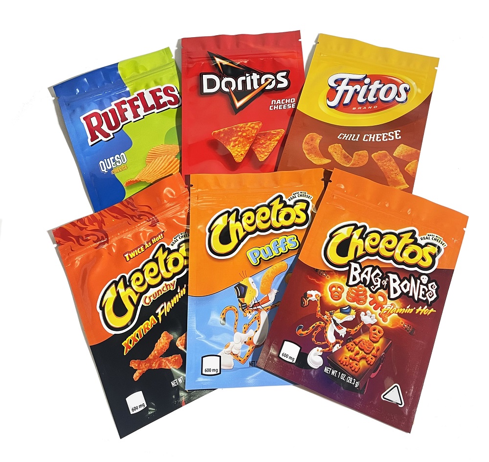 

ruffles pouch fritos chili cheese mylar bag little doritos cool ranch cheetos crunchy queso zipper smell proof edibles bags bones flamas pac