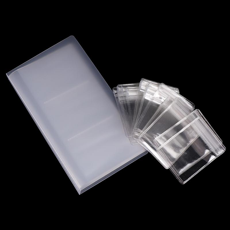 

Storage Bags 30Pcs Transparent Jewelry Book High Clear Small Plastic Gifts Zip-lock Bag Reclosable Drop