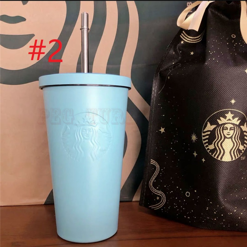 

Fashion Starbucks Limited Tumblers 710ML Coffee Milk Juice Mug Office School Sports Straw Cup Gift Product, As pic