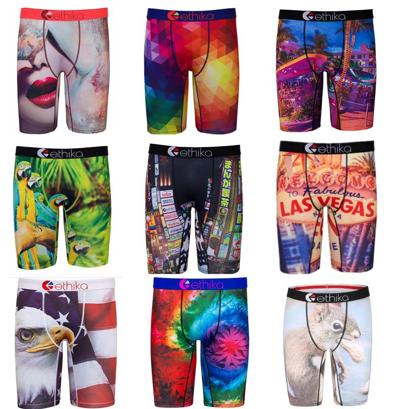 

Promotion ! Random styles Ethika Men's Underwear boxer Comfortable Uunderwear men boxers hip hop rock underwears fashion quick dry Panties, Underwear(have not bag)