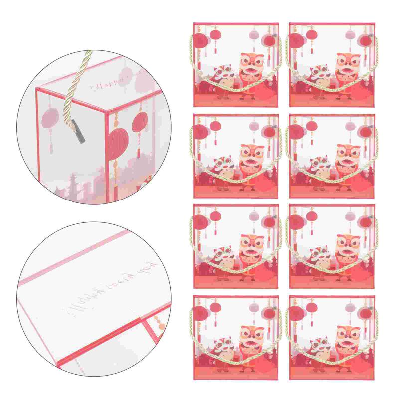 

Gift Wrap 10pcs Nougat Wrapping Boxes Creative Food Packing Jujube Containers