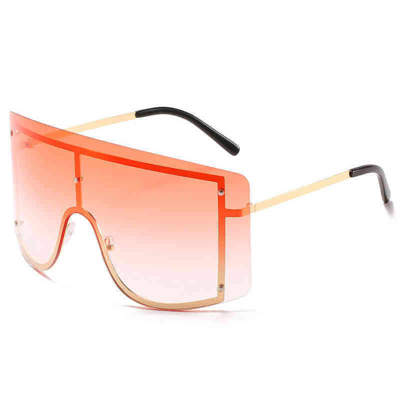 

Fashion Vintage Dalian body Framelose sunglass For Women Men Fire Dign Unisex Driving Beach Gradient Large sunglass InksLG24