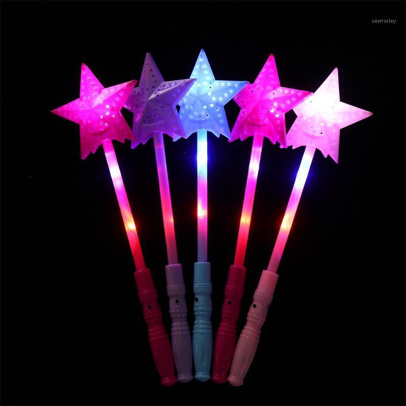 

Party Decoration 1PC Concert Props Glowing Electronic Toys Kids LED Flashing Light-Up Stick Christmas Year Gifts Color Random