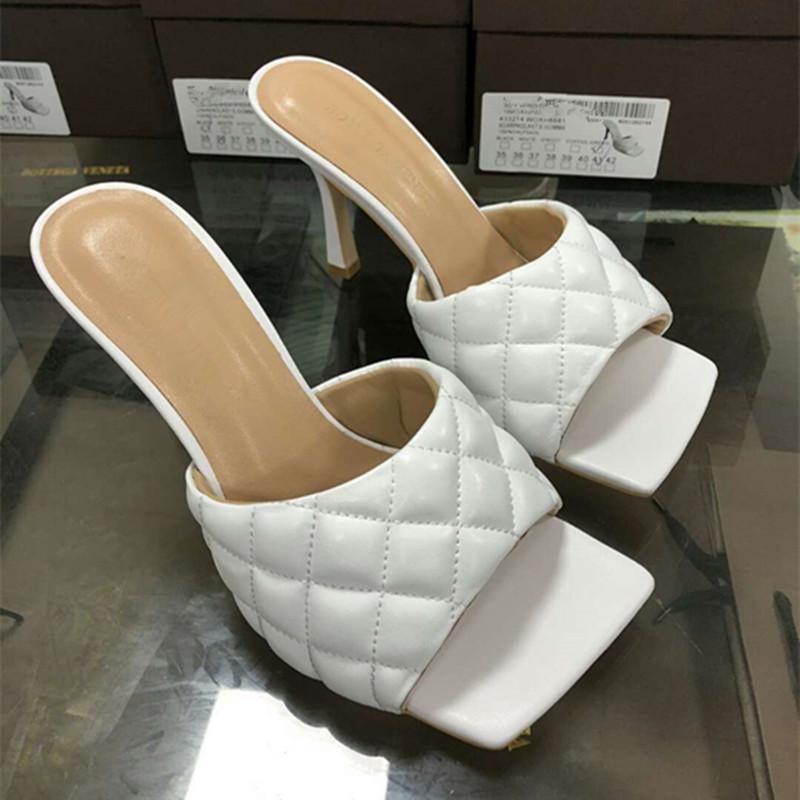 

2021 fashionable lady women sandals, slippers, cool guy style, high heel full suede material, luxury and comfort 35-42 exquisite technology, Brown