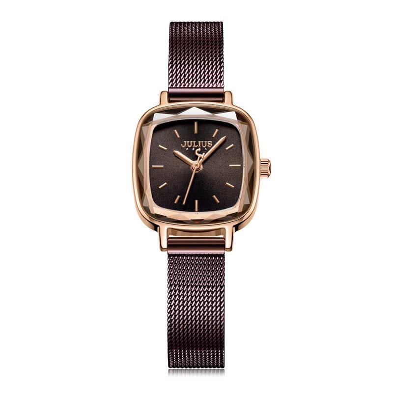 

Watches For Women Reloj De Mujer Ladies 2021 Womens Relojes Para Clock Gifts Quartz Wristwatches Female, Brown