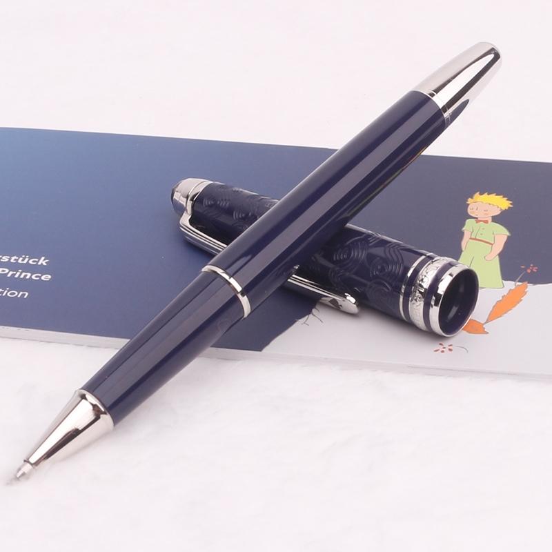 

YAMALANG Luxury Pen Limited edition (Around the world in 80 days) Dark Blue Resin Rollerball Ballpoint pens stationery office school supplies with Serial Number