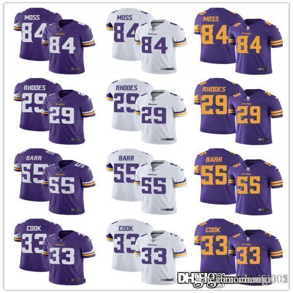 

Mens Womens Youth Minnesota Vikings 84 Randy Moss 55 Anthony Barr 29 Xavier Rhodes 33 Dalvin Cook Custom Football Jerseys, Black;red