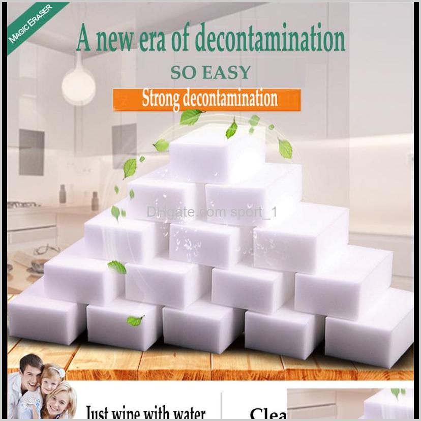 

Scouring Pads Household Tools Housekeeping Organization Home Garden Drop Delivery 2021 Nano Sponges 100 Pc Magic Eraser Kitchen