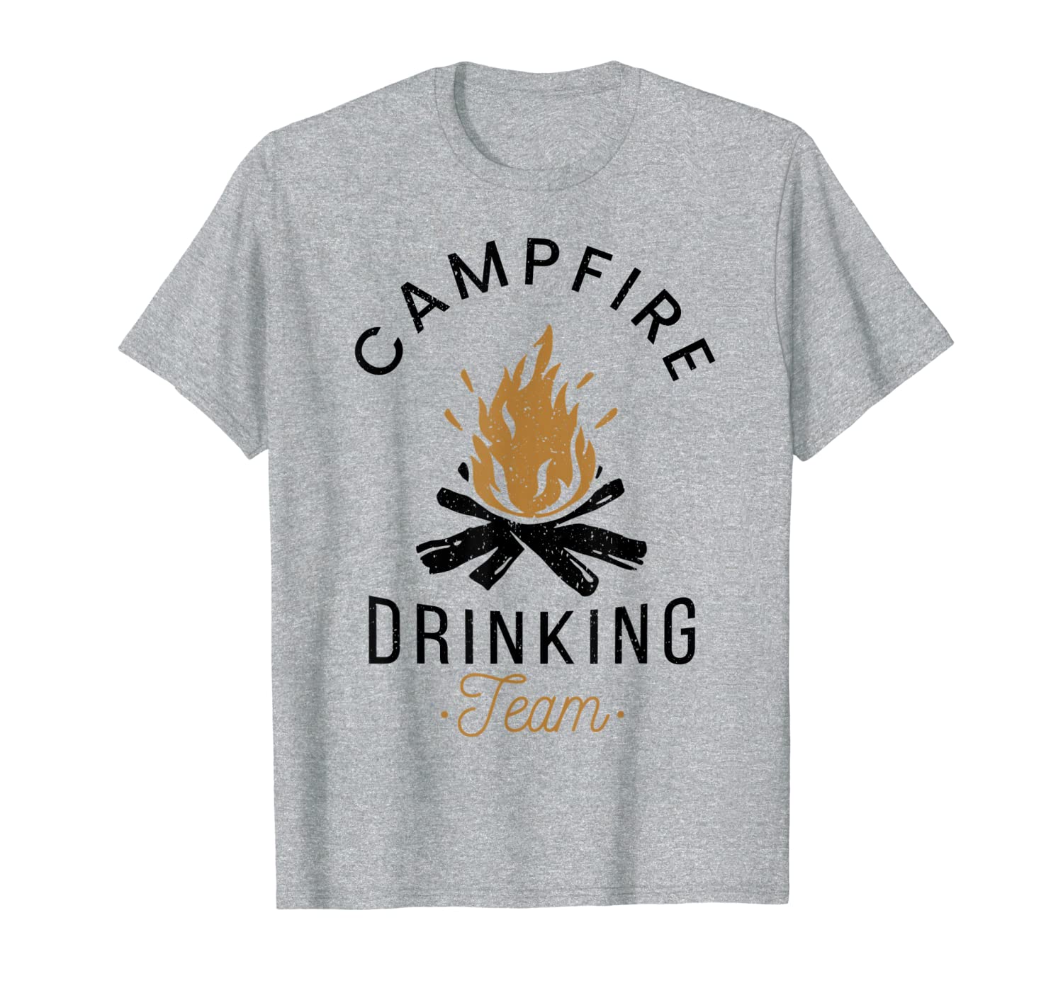 Campfire Drinking Team Camp Lovers Gifts Scout Camper T-Shirt-image-701945643