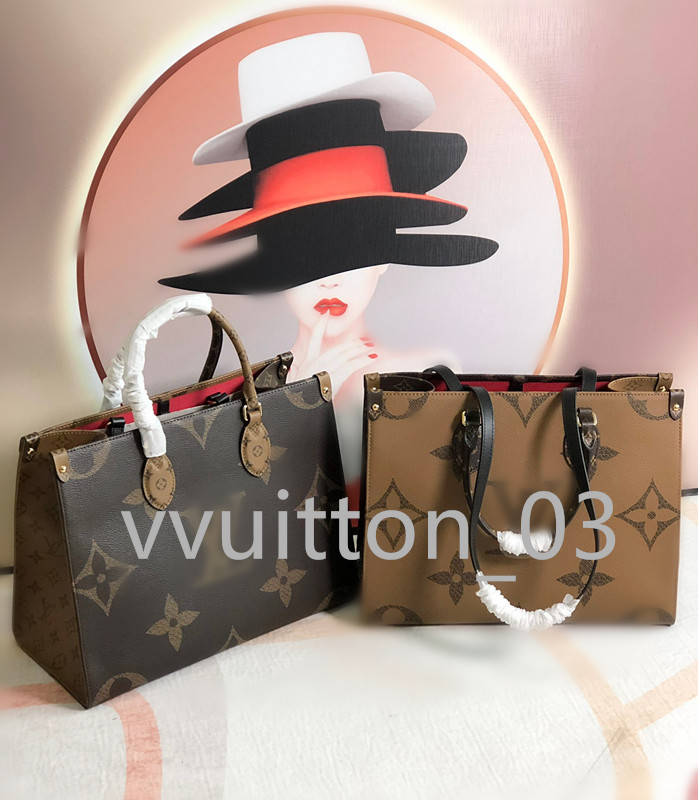 

Top quality Louise's Viuton's LVs bags leather shopping package classic shoulder bag clutch handbag luxury design ONTHEGO tote crossbody package messenger bags, Customize