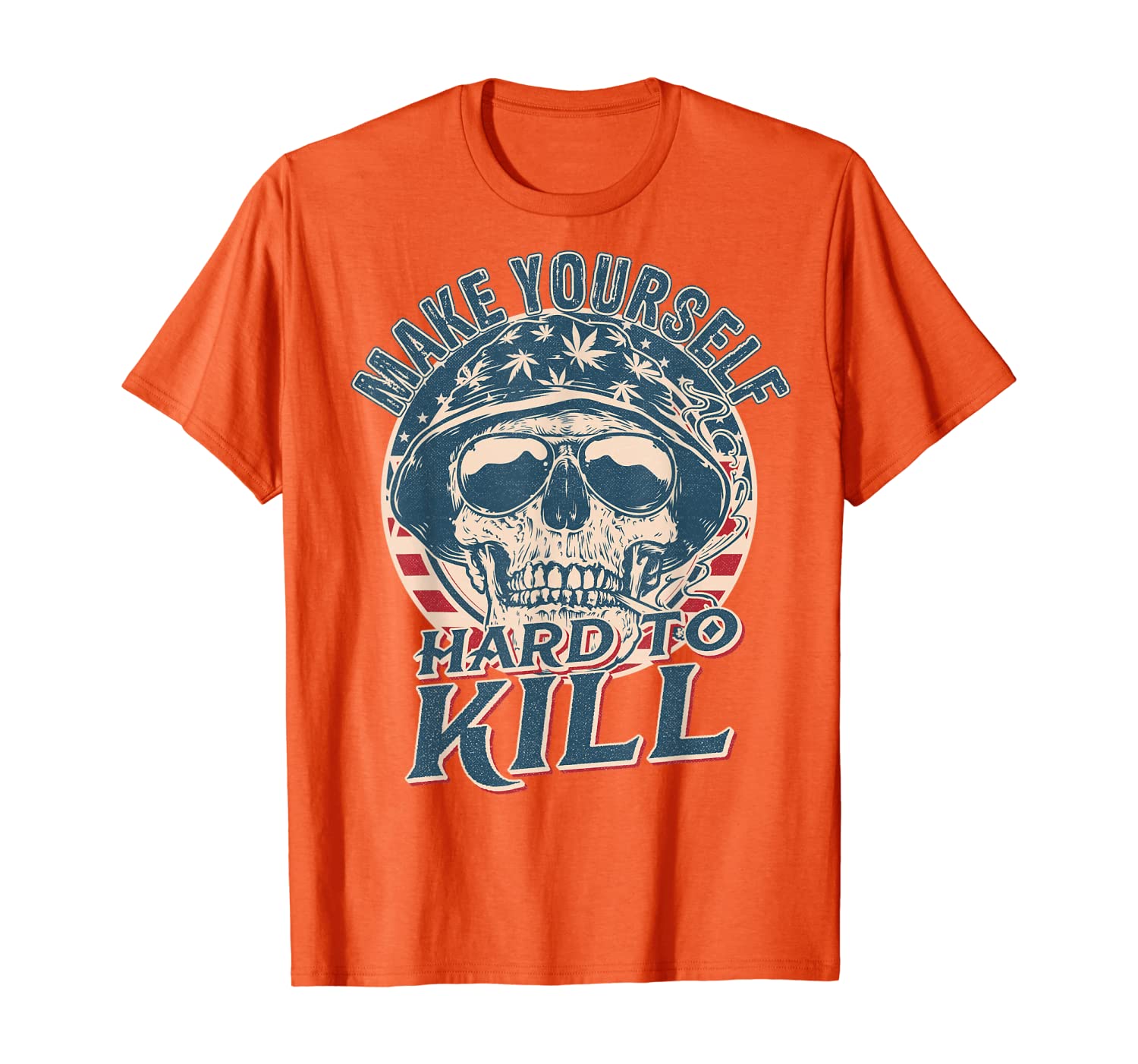 

Make yourself hard to kill vintage T-Shirt, White;black