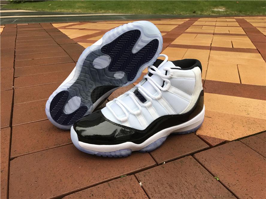 

11 25th Anniversary Black White Metallic Sliver Men Basketball shoes 11s Jumpman 23 sports sneaker mens trainers