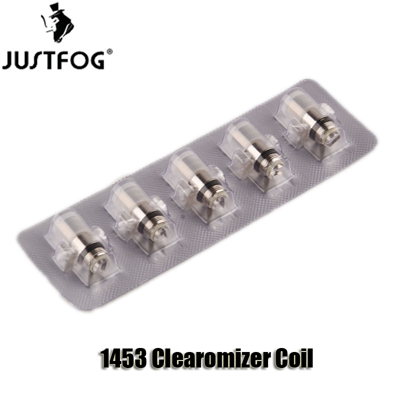 

100% Original Justfog 1453 2043 Maxi Atomizer Coil 1.8-2.1ohm Replacement Coils Head Core For 2043/1453/MAXI Clearomizer cigarette