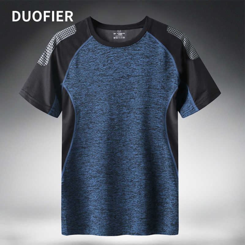 

Sport T Shirt Men Short Sleeves Summer Casual Cotton Top Quick Dry Tees Breathable Tshirt Man Clothes Plus Size 5XL 6XL 7XL 210603, Rz910303 red