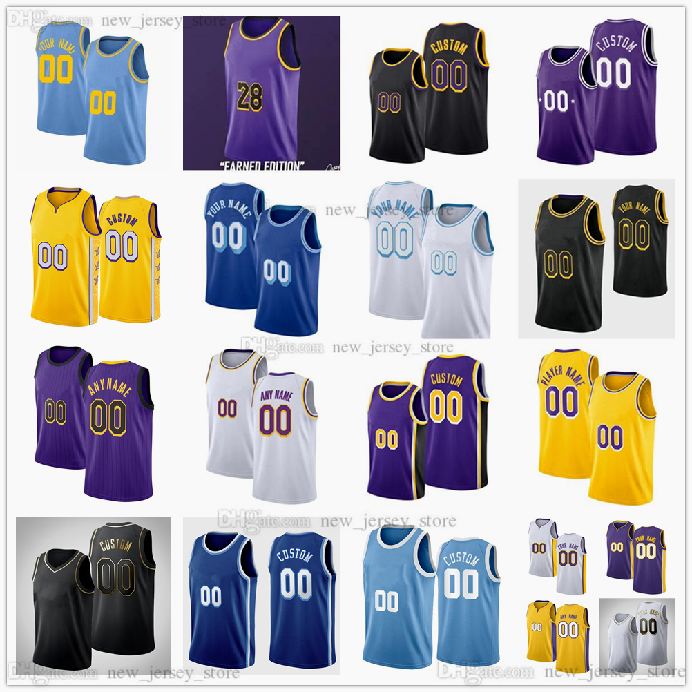 

Custom Printed Screen New 75th City Basketball Jerseys 7 Carmelo 3 Anthony 6 James Davis 0 Russell 11 Malik Westbrook Monk 39 Dwight Trevor Howard Ariza 5 Horton-Tucker