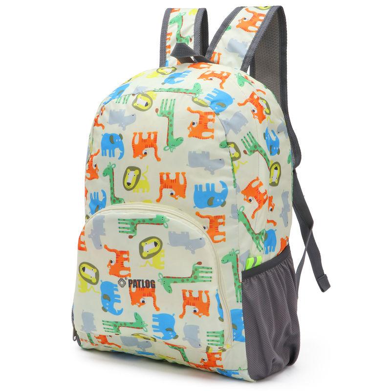 

Backpack Women Sweet Printing Waterproof Leisure Zipper Buckle Travel Multifunctional Large Capacity Portable Folding Bag