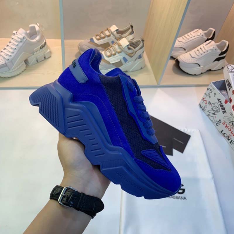 

Luxury Brand Sneakers Designer Sneaker Shoes Floral Brocade Genuine Leather Men Women Shoesbagandshoe 072, Box