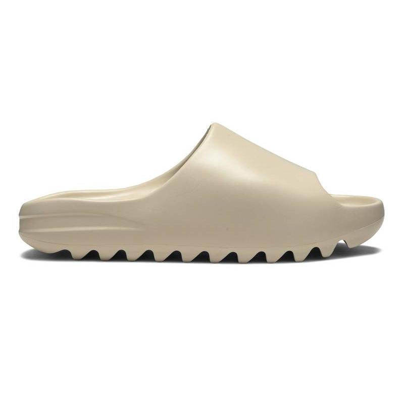 

(Exempt postage) Slides Bone Slippers White FW6345 Mens Womens flip flop Top version