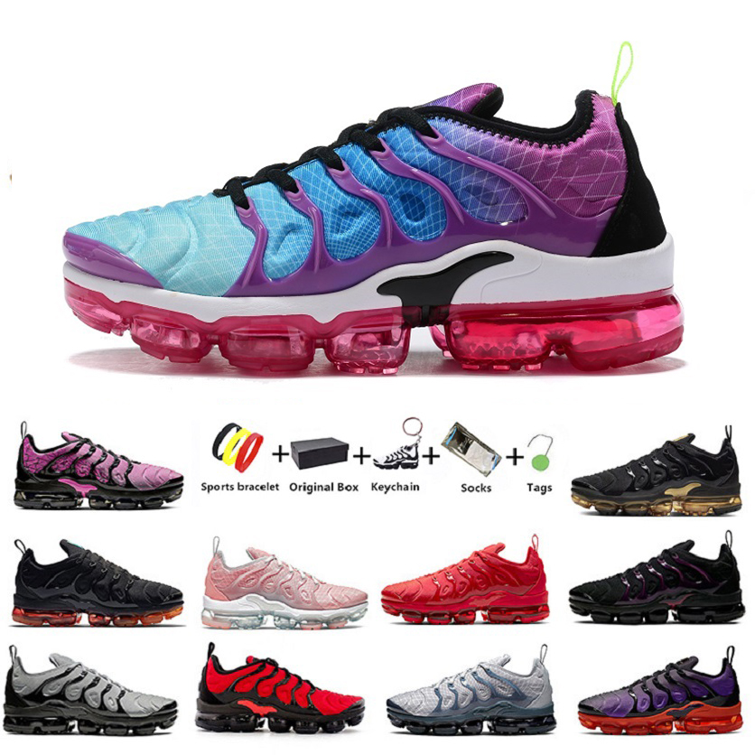 

Box+socks plus tn se running shoes worldwide sunset atlanta neon midnight navy cherry light bone men women trainers sports sneakers 36-47, Color#1