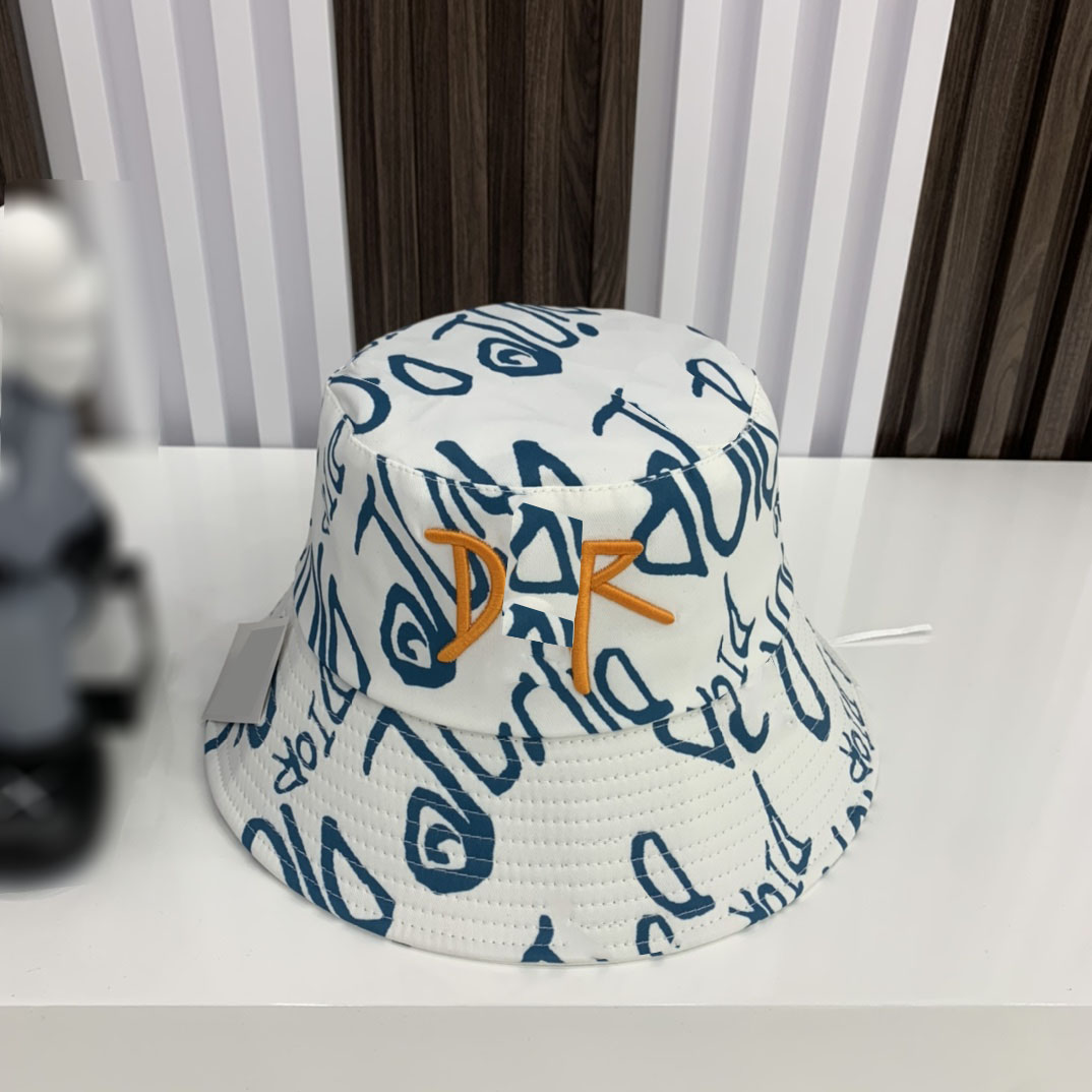 

Luxurys Designers Bucket Hat Mens Bucket Hats Casquette Womens Men Canvas Nylon Baseball Cap Summer Fedora Fitted Fashion Caps Letter Embroi, Blue;gray