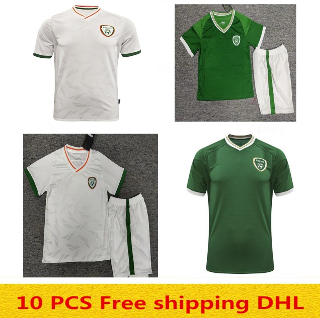 

20 21 Ireland soccer jersey 2021 home away Republic of National Team Thailand Quality uniforms kids kit Footbal, Multi