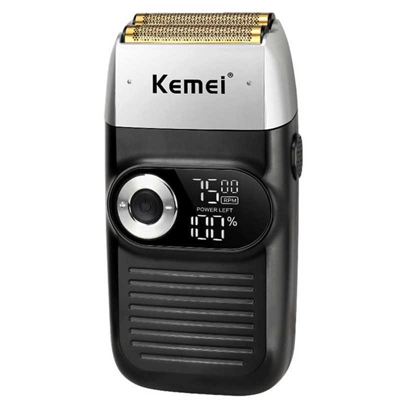 

finishing fade electric shaver barber foil stubble shaving machine powerful 3 speed electric razor for men 100-240v professional P0817