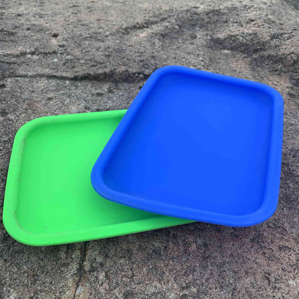 

20 * 14.7cm silicon film cigarette tray solid color camouflage silica gel operation panel