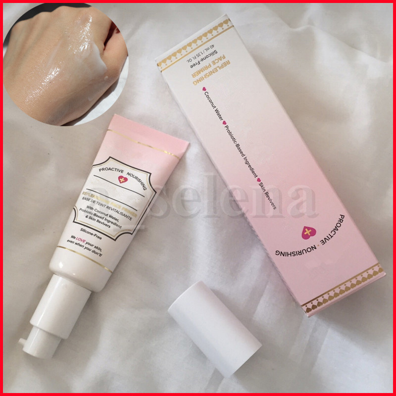 

Face Makeup Replenishing Foundation Primer Proactive Nourishing Long-lasting Make Up Base 40ml, Transparent
