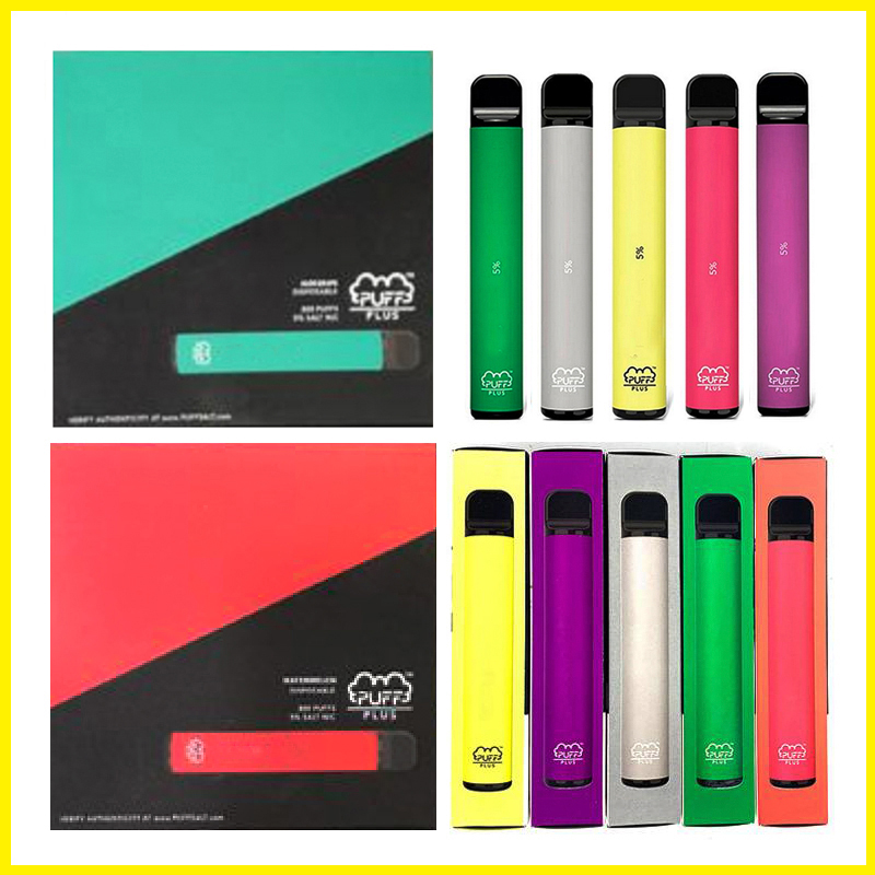 

Colorful New Packaging E cigarette Kit Puff Bar Disposable Vape Pen Pre-filled 3.2ml oil Pod Device 800 Puffs 550mAh Battery pk bang xxl puf