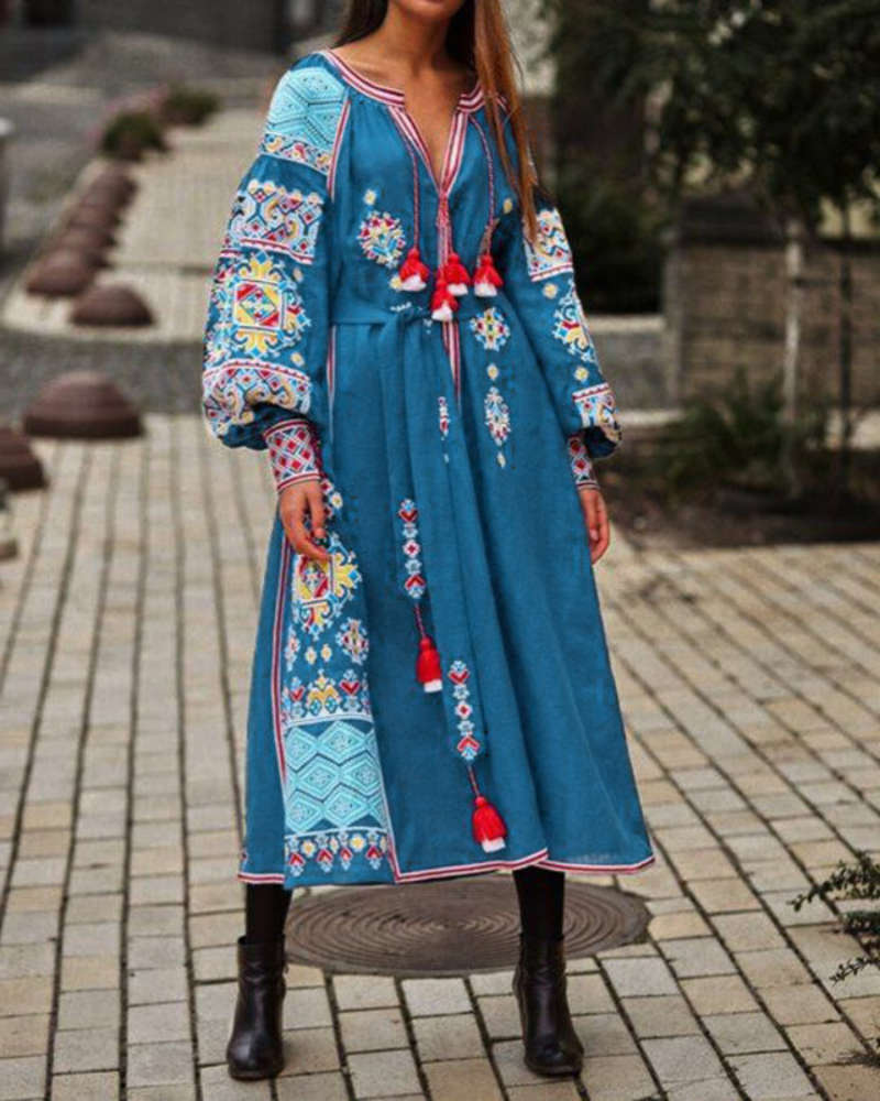 

Casual Dresses Q6118 women' long sve loose drs, Purple