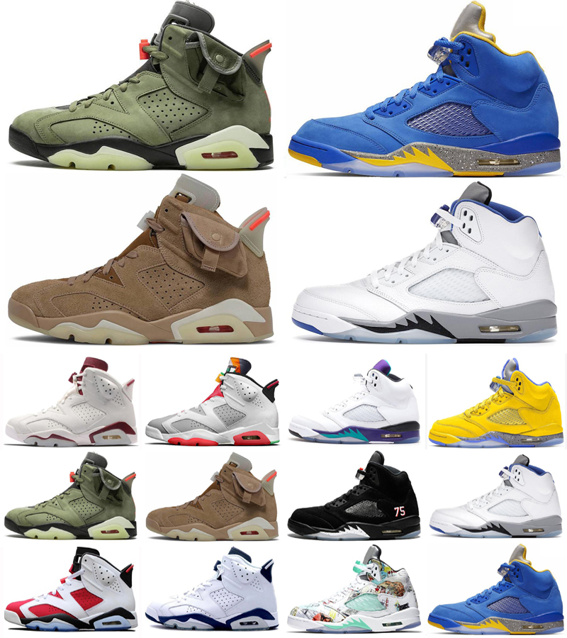 

Jumpman University Blue 6s UNC mens basketball shoes Electric Green 6 British Khaki 5s Hyper Royal Court purple 5 Quai 54 men women trainer sports sneakers, As photo 10
