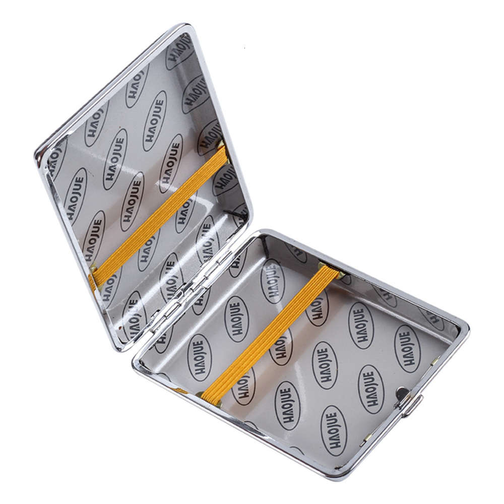 

Cigarette case 12-20 portable ultra thin clip creative cigarette pack for man