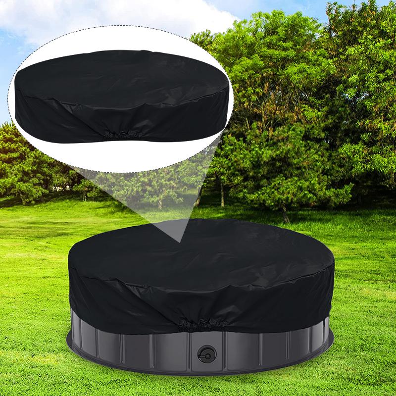 

Pool & Accessories Foldable Round Cover Portable Pet Shield Multifunctional Waterproof Dustproof ED889