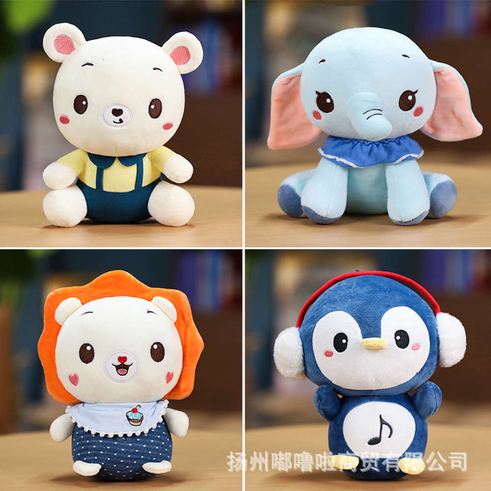 

baby comfort dolls plush sleeping in bed holding as gifts, Blue