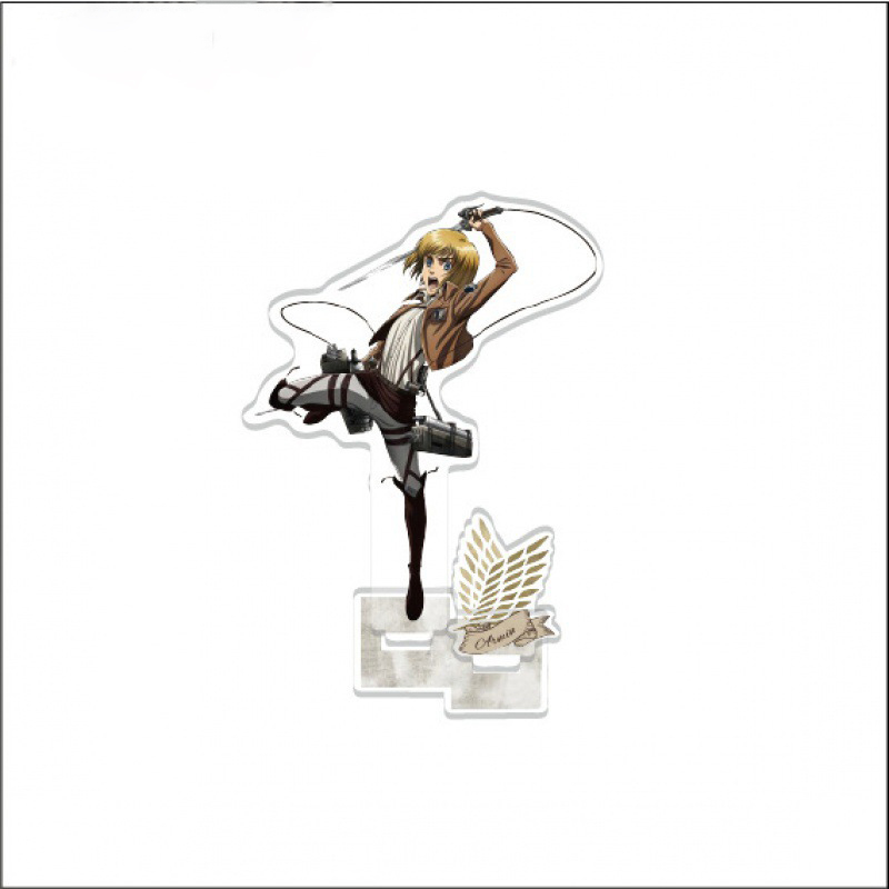 

Attack On Titan Animation Knight Peripheral Ornaments High Quality Acrylic Collections for Fans