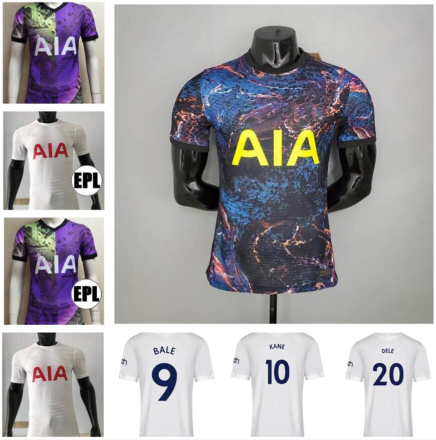 

21 22 KANE SON BERGWIJN Soccer Jerseys Player version 2021 2022 LUCAS SPURS DELE TOTTENHAM Football shirt BALE NDOMBELE Men kit uniforms, Green