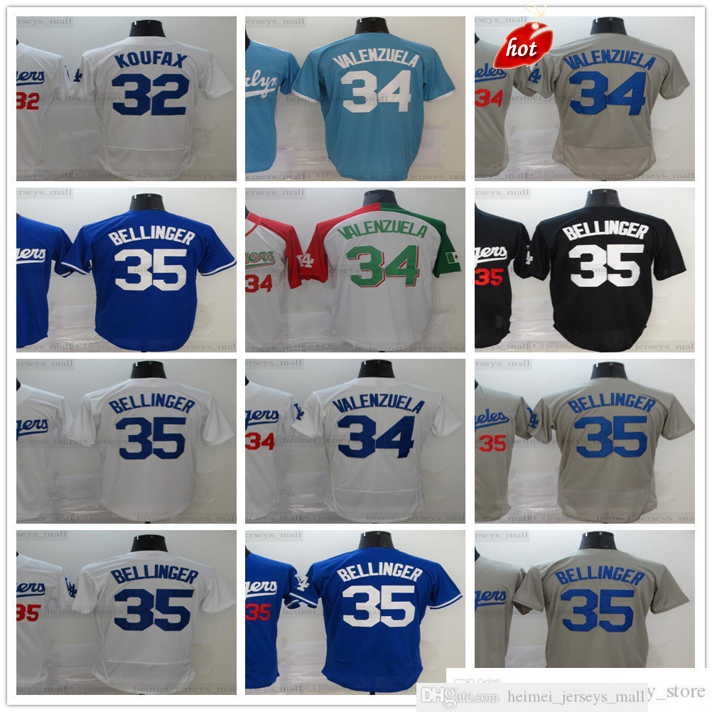 

Stitched 2021-22 Baseball Jersey Koufax 32 Sandy Cody 35 Bellinger 34 Fernando Valenzuela Jerseys Top Quality Black White Blue, Other jerseys. tell me on order