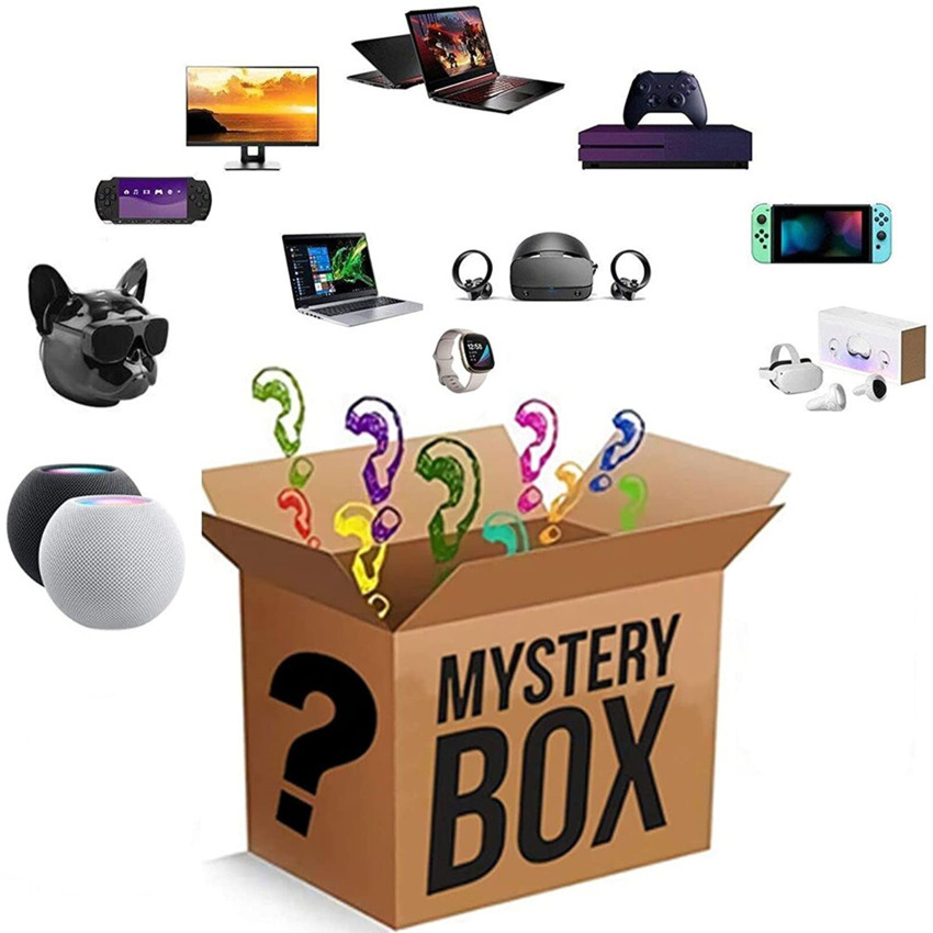 

50% Discount 2022 Mystery Box Electronics, Boxes Random, Birthday Surprise favors , Lucky for Adults Gift, Such As Drones, Smart Watches