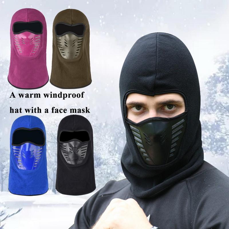

1Pcs Winter Outdoor Sports Masks Motorcycle Wind Snow Mask Helmets Unisex Bicycles Balaclava Method Cap Breathable1