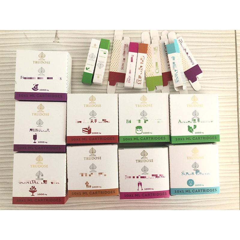 

Trudo Disposable Vape 0.8ml Oil Cartridges Atomizers Vapes Thick Distillate 510 Thread Battery Carts Pens Ecigs Packaging Delta 8 Kits