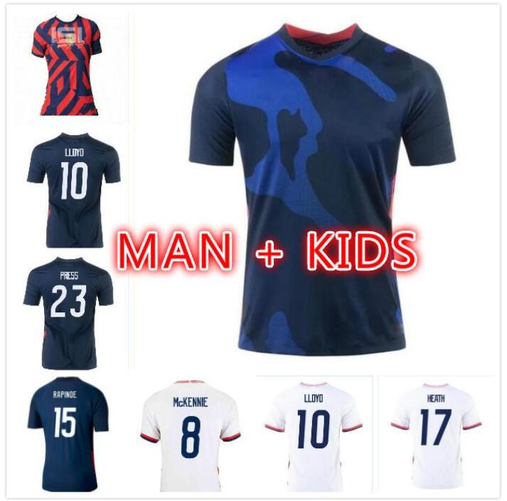 

2021 2022 MCKENNIE Men Kids Christian Pulisic Soccer Jersey Alex Morgan Julie Ertz Megan Rapinoe Press Lloyd Heath Yedlin Dempsey Altidore Football Shirts, Yellow