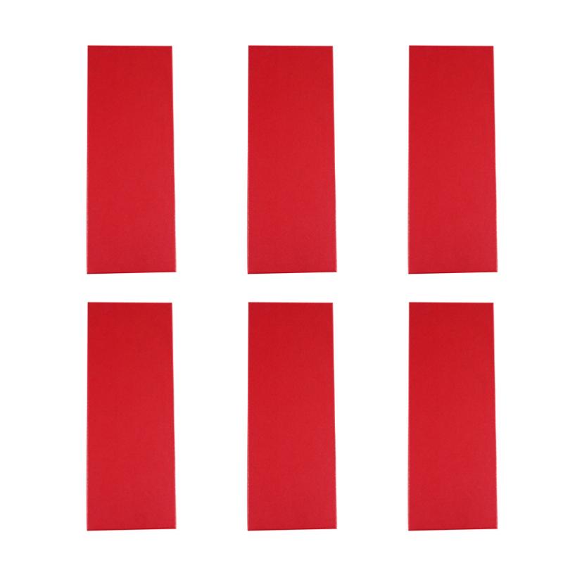 

Rectangle Chopsticks Gift Box Storage Container Packaging Case Without - Size (Red)