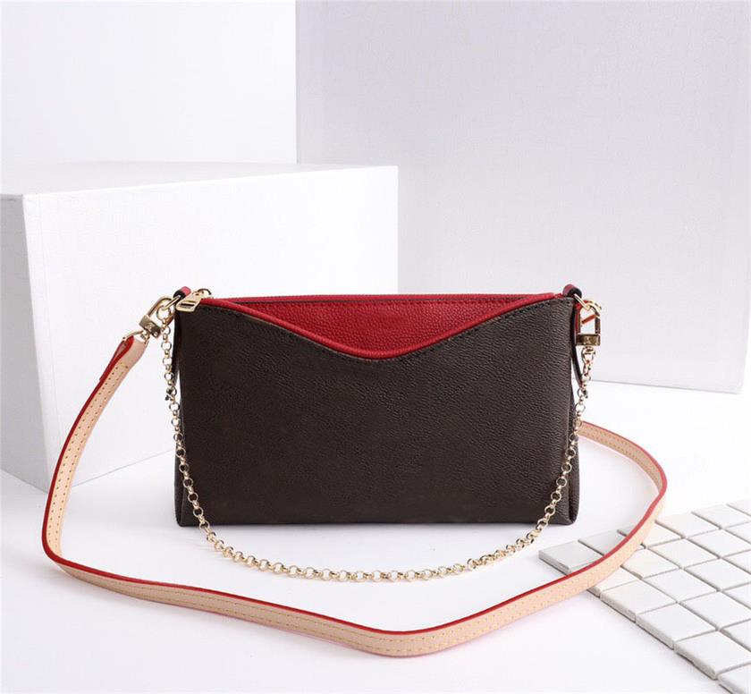 

Original High Quality Designer Luxury Handbags Purses PALLAS CLUTH Bag Women Tote Brand Chain Crossbody Bag Genuine Leather m41638
