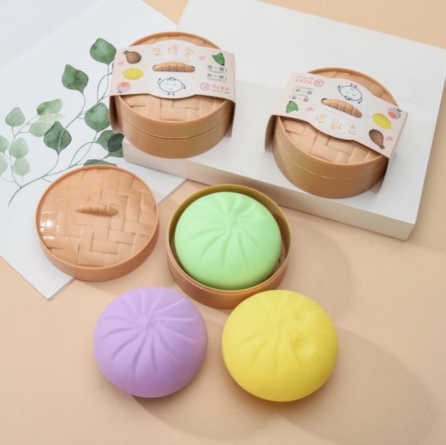 

Fidget Toys Simple Dimple Squishy Bun Toys Stress Ball Stress Relief Antistress Decompression Toys For Children Adults with box